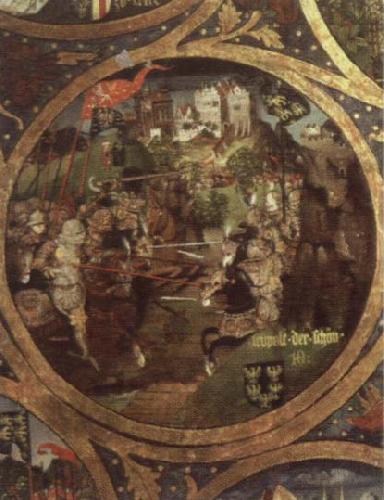 Maler, Hans battle of mailberg oil painting image